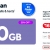 Kogan Mobile 预付手机套餐365天300GB流量，29%折扣，现价$169！